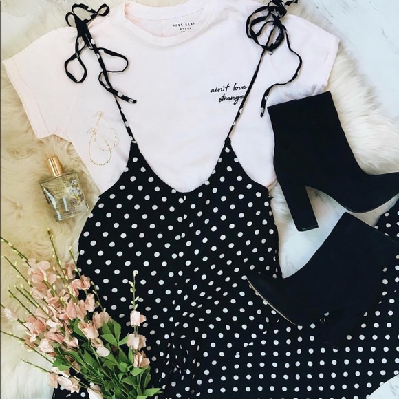 Pants - 🆕Polka Dot Suspenders